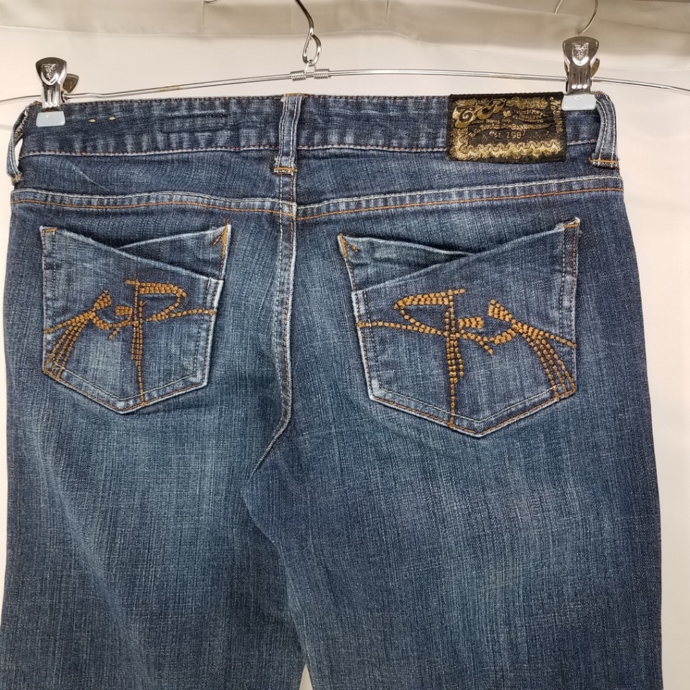 C7P /LA DENIM  Ocean Beach Ultra Flare sz 7 Jeans